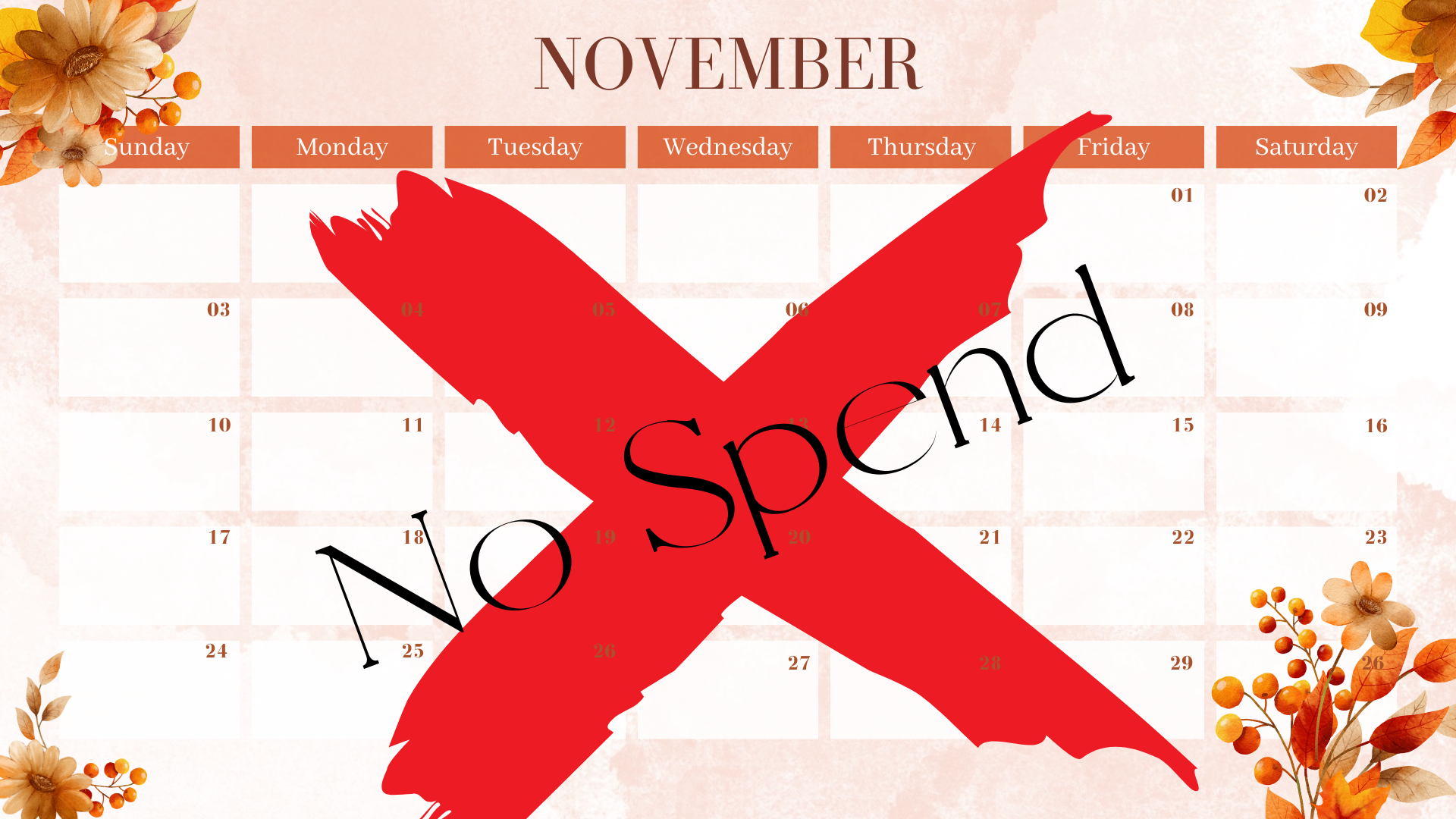 How to Prepare for “No Spend November” as a Single Mom with Two Kids